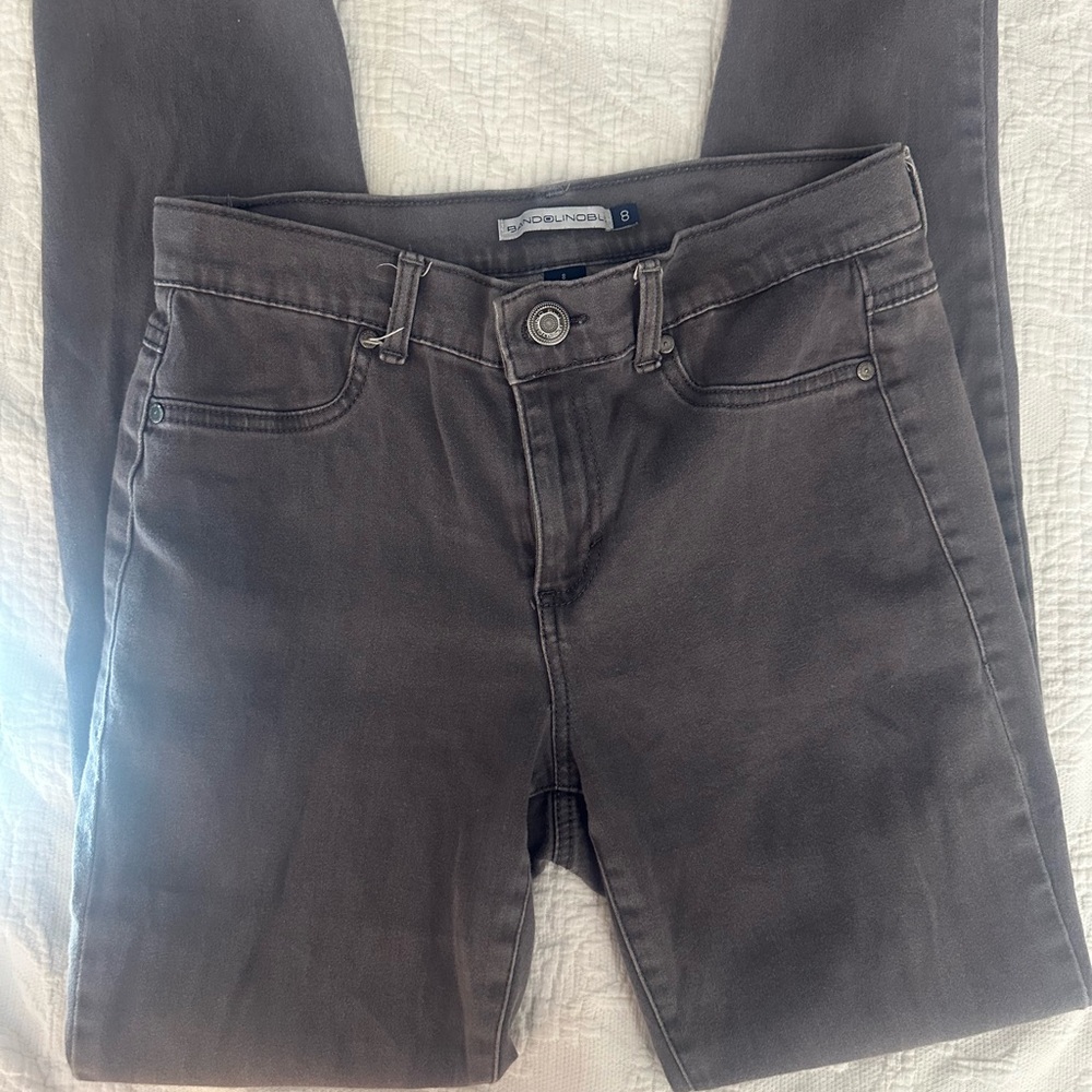 Bandolino Women's Charcoal Skinny Jeans